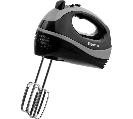 Миксер ручной TDM ELECTRIC «Зевс 2», 300 Вт, 5 скоростей, режим «Турбо», 2 комплекта насадок, черный SQ4011-0002