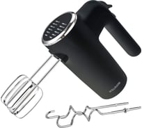 Миксер Willmark WHM-7003 500Вт, 6 скоростей, насадки для взбивания/для теста, чёрный 2000721