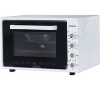 Мини-печь Willmark WOF-705W 70л,эмал.внутр.поверх,лампа,таймер, конвекц, гриль, бел., 2000Вт 1000584
