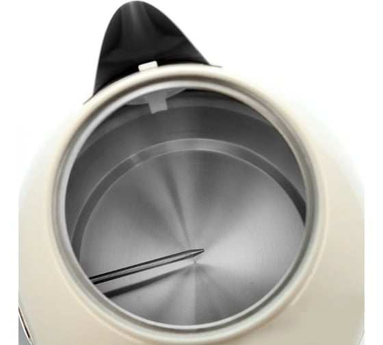Чайник электрический BRAYER 1070BR 2200 Вт, 1,7 л, Strix, автоотключение, нержавеющая сталь, встроенный термометр BR1070