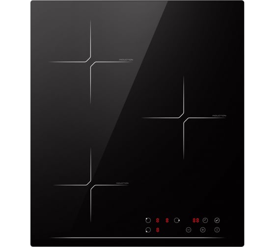 Варочная индукционная панель Simfer Simfer, с защитой от детей, черная H45I73S001