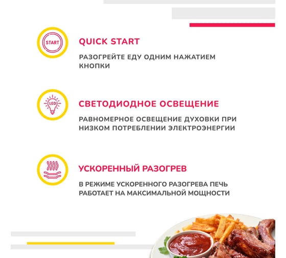 Встраиваемая микроволновая печь SImfer 22 литра,1150 Вт, гриль, нержавеющая сталь MD2714