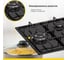 Газовая варочная панель SImfer WOK конфорка, черная H60Q35B022 6
