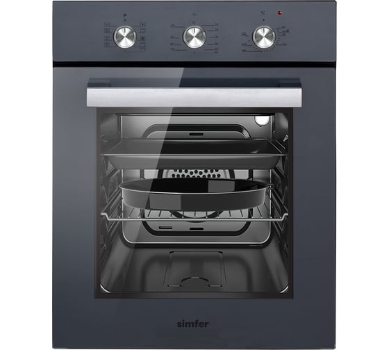 Электрический духовой шкаф Simfer 49 л, 9 режимов работы, конвекция, гриль B4EG19070 1