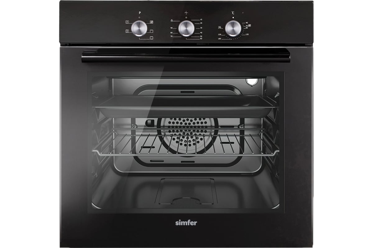 Электрический духовой шкаф Simfer 58 л, 5 режимов работы B6EB16011 ...