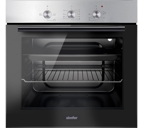 Электрический духовой шкаф SImfer 58 л, 3 режима, верхний и нижний нагрев B6EM14011 1
