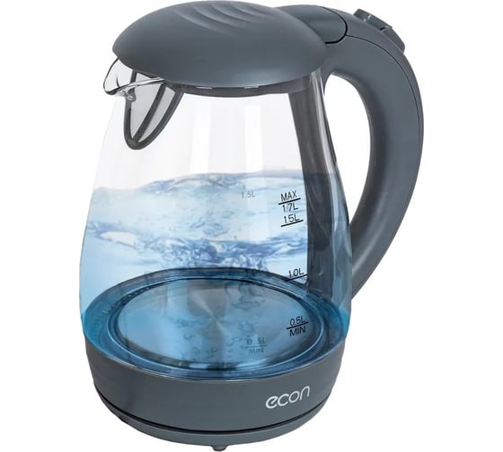 Чайник электрический Econ ECO-1739KE graphite 1