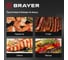 Электрический гриль BRAYER 900 Вт, размер пластин 22.8х14.3 см BR2003 4