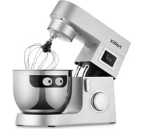 Цельнометаллический планетарный миксер Kitfort серый КТ-3435-2