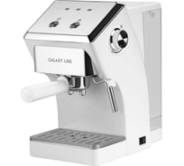 Кофеварка электрическая Galaxy LINE GL 0756 белая, 1500 Вт 7010407561
