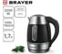 Чайник электрический BRAYER 1085BR 2200 Вт 1.7 л Cool Touch управление на ручке автоотключение BR1085 2
