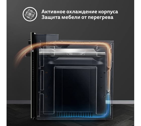 Электрический духовой шкаф, 7 режимов работы, конвекция, SImfer B6EM56024