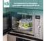 Крышка для СВЧ Idiland Bergamo D250 мм, с декором, бесцветный 241108901/00 8