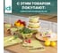 Крышка для СВЧ Idiland D250 мм, с декором, бесцветный 241109001/00 10