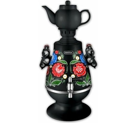 Самовар Centek 4.0 л, 2300 Вт, керамический заварник CT-0091 B