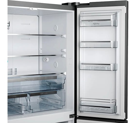 Холодильник KUPPERSBERG NMFV 18591 BK Silver 6992