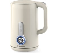 Чайник электрический BRAYER 1078BR 2200 Вт, 1,7 л, Cool Touch, cенсорное управление, 40-100 C. BR1078