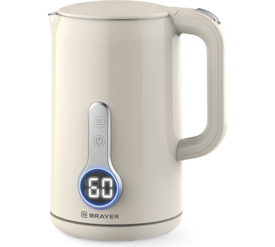 Чайник электрический BRAYER 1078BR 2200 Вт, 1,7 л, Cool Touch, cенсорное управление, 40-100 C. BR1078