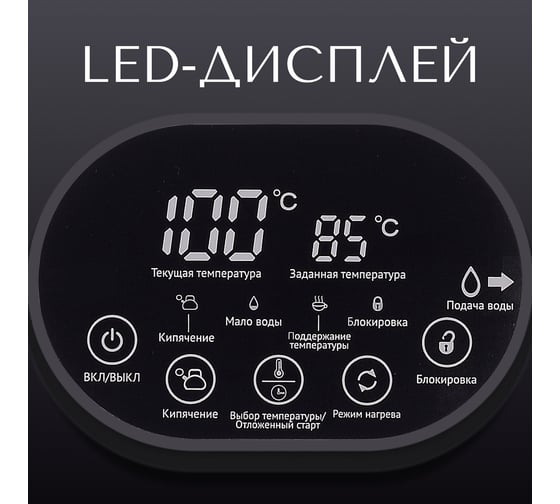 Термопот TESLER TP-4045 BLACK 00000202922