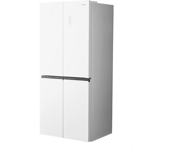 Холодильник Centek NF White Glass total 415 л (148 л/267 л), стекло, 4 двери CT-1744 White
