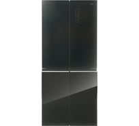 Холодильник Centek NF Black Glass total 415 л (148 л/267 л), стекло, 4 двери CT-1744 Black