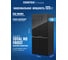 Холодильник Centek NF Black Glass total 415 л (148 л/267 л), стекло, 4 двери CT-1744 Black 9