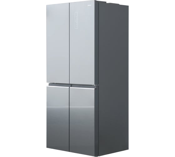 Холодильник Centek NF Gray Glass total 415 л (148 л/267 л), стекло, 4 двери CT-1744 Gray