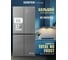 Холодильник Centek NF Gray Glass total 415 л (148 л/267 л), стекло, 4 двери CT-1744 Gray 2