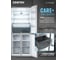 Холодильник Centek NF Gray Glass total 415 л (148 л/267 л), стекло, 4 двери CT-1744 Gray 5