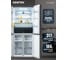 Холодильник Centek Gray Glass total NF 503 л (186 л/317 л), стекло, 4 двери CT-1745 Gray 3
