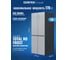 Холодильник Centek Gray Glass total NF 503 л (186 л/317 л), стекло, 4 двери CT-1745 Gray 9