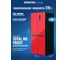 Холодильник Centek Red Glass total NF 503 л (186 л/317 л), стекло, 4 двери CT-1745 Red 9