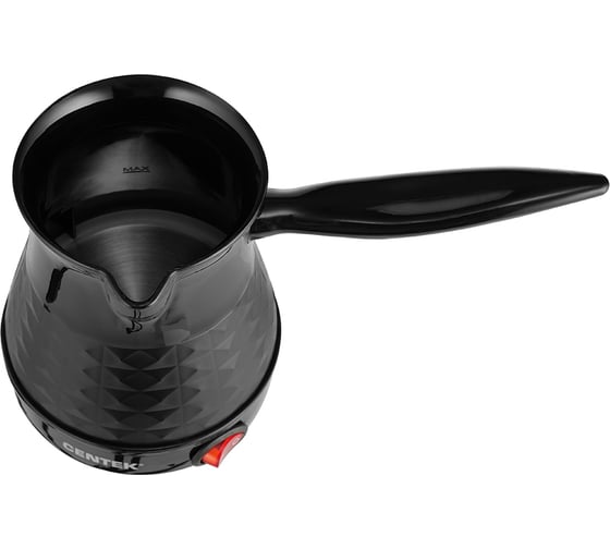 Электрическая турка Centek CT-1097 черный, 200 мл, 1000 Вт, рифленый корпус CT-1097 Black