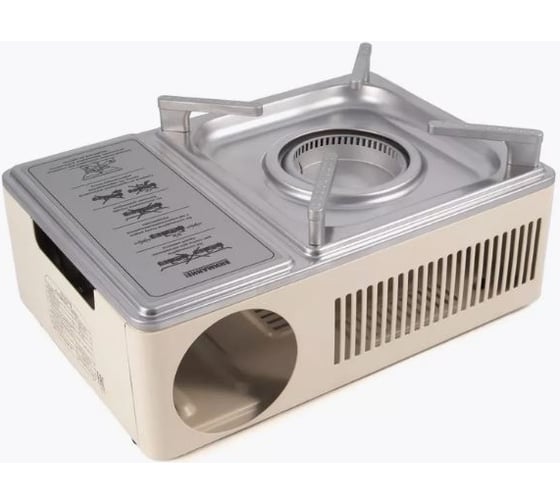 Настольная газовая плита Следопыт Premium-CUBIC PF-GST-N19