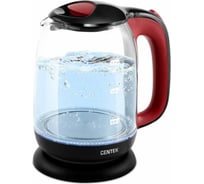 Чайник Centek Vancouver стекло, 1.8л CT-0034 Black