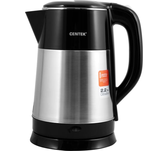 Чайник Centek металл, 2.2л CT-0021