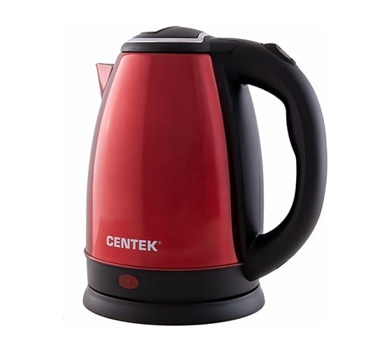 Чайник Centek красный, металл, 2 л CT-1068 RED