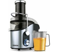 Соковыжималка Centek 1200Вт, 2 скорости + Pulse, стакан 1100 мл, горловина 75мм CT-1212