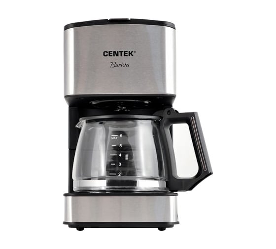 Капельная кофеварка Centek 680Вт, 800мл, капля стоп, съёмный фильтр, подогрев CT-1144