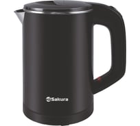 Чайник электрический Sakura SA-2158BK 0.6 л, черный РТ-00060539