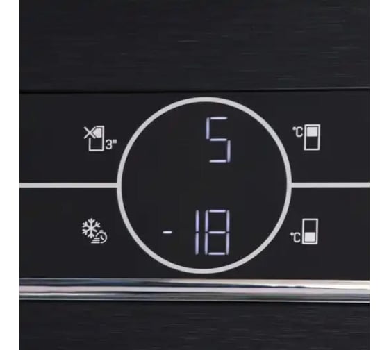 Холодильник Beko ВЕКО 403 л, инверторный, No Frost Dual Cooling, зона свежести, цвет черный сапфир B5RCNK403ZWB