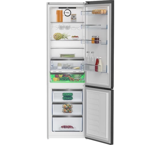 Холодильник Beko ВЕКО 403 л, инверторный, No Frost Dual Cooling, A++, цвет стальной антрацит B5RCNK403ZXBR