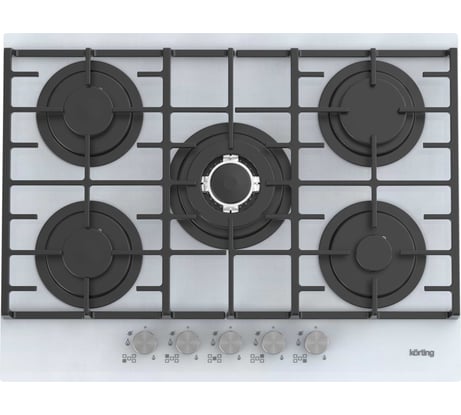 Газовая варочная панель Korting HGG 7835 CTW 00000017806