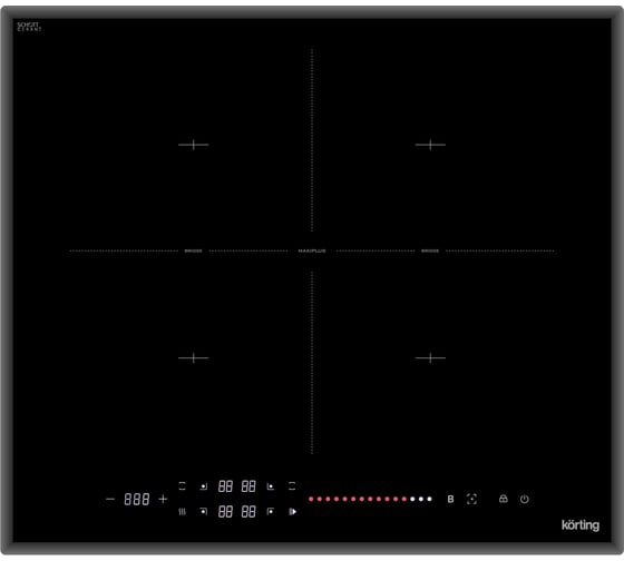Индукционная варочная панель Korting HIB 64940 B Maxi 00000013625 1
