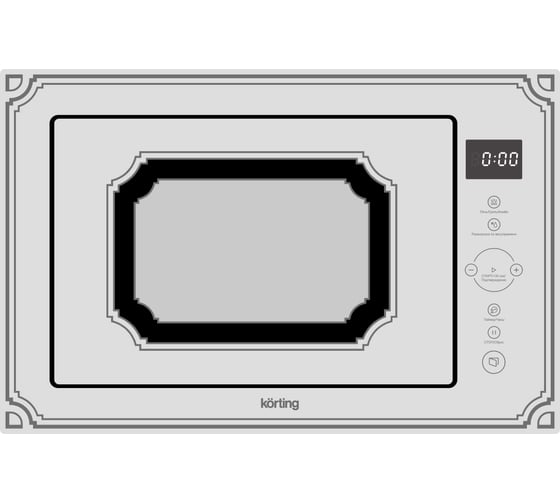 Микроволновая печь Korting KMI 825 RGW 00000013613 1