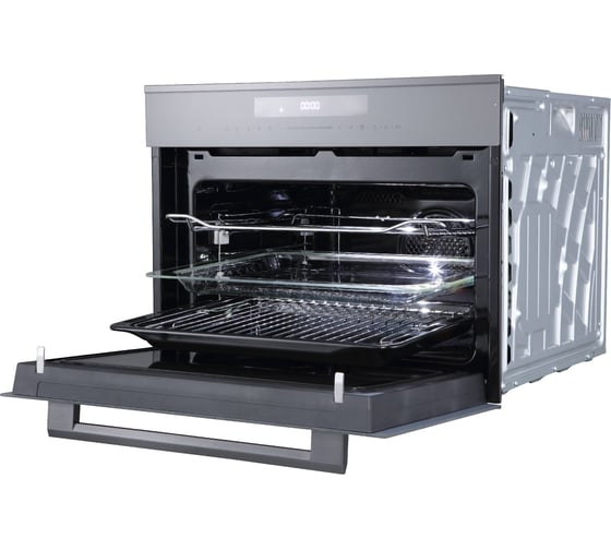 Электрический духовой шкаф Korting с функцией СВЧ OKB 3250 GBXGr MW 00000018905