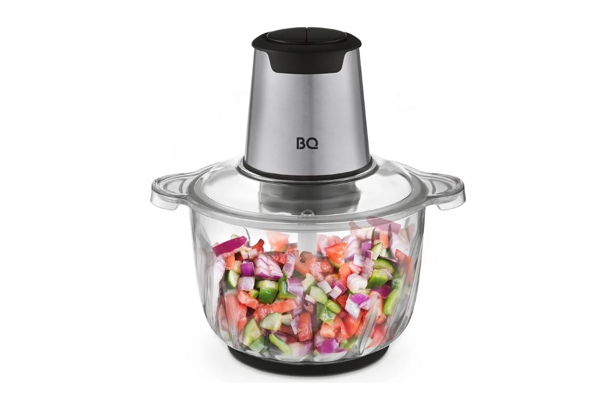 Измельчитель BQ CH1008 черный-стальной 86192486 - выгодная цена, отзывы ...