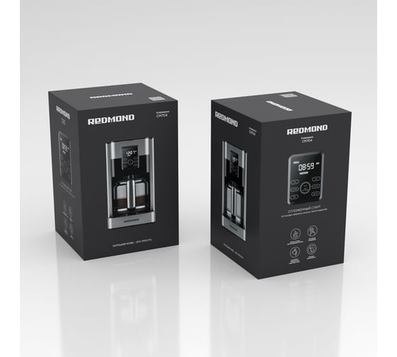 Кофеварка Redmond Черный CM704