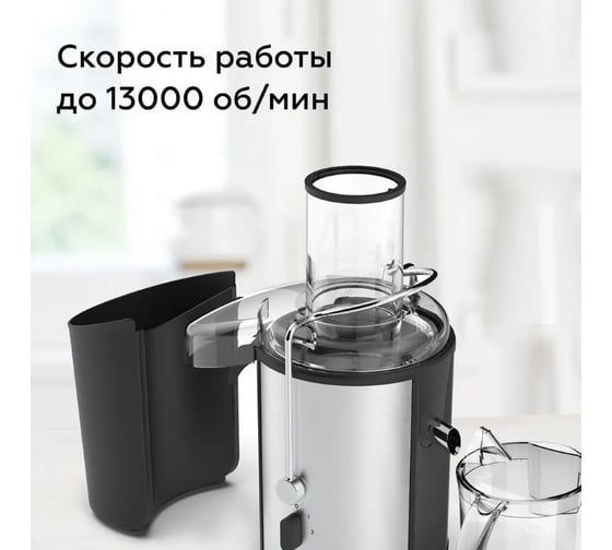 Соковыжималка BQ J1006 черный-стальной 86196772