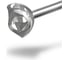 Ручной блендер Blackton Bt HB401S белый-синий 86199543 4